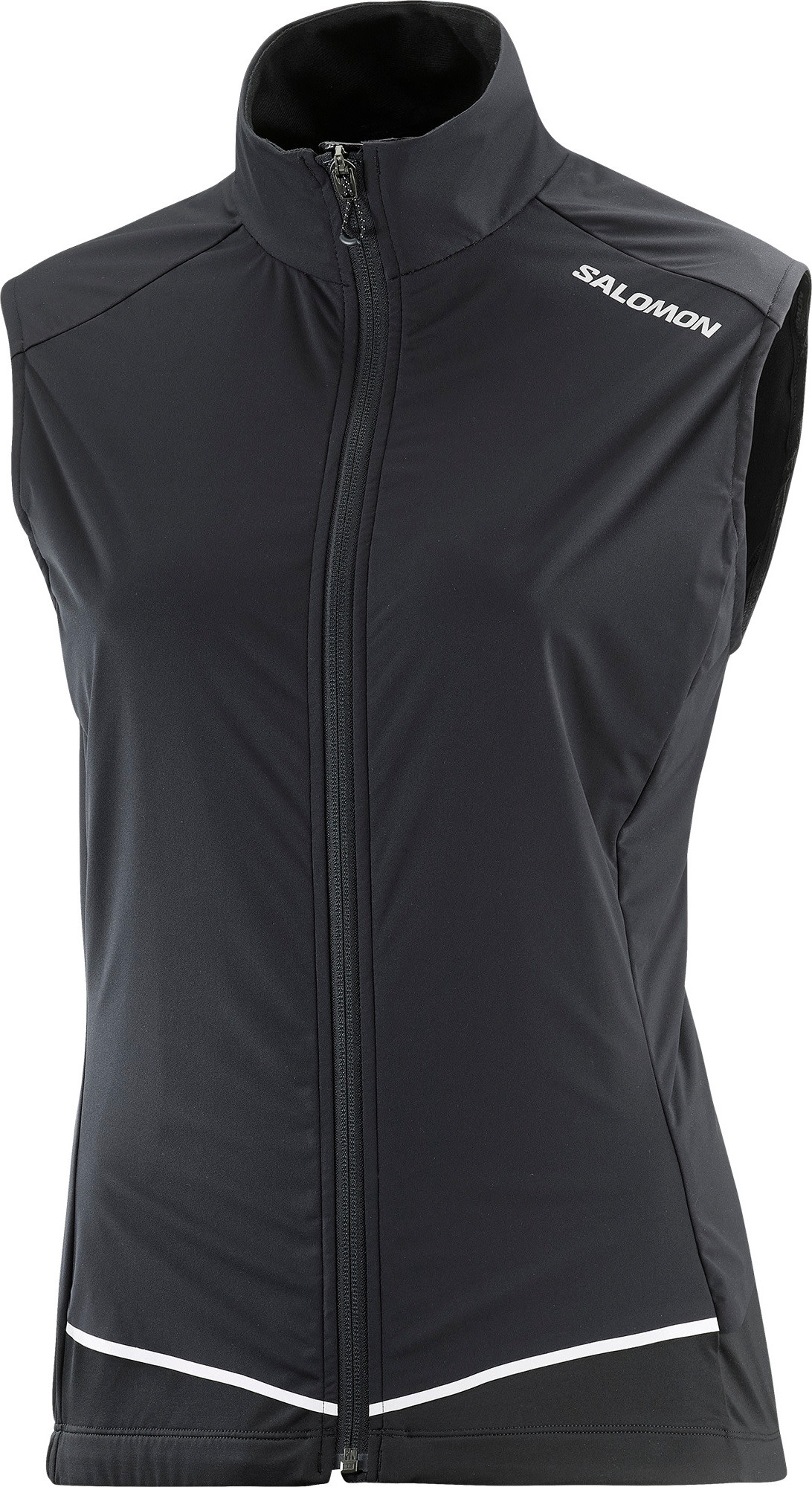 Salomon Salomon Women's Light Shell Vest Deep Black L, Black