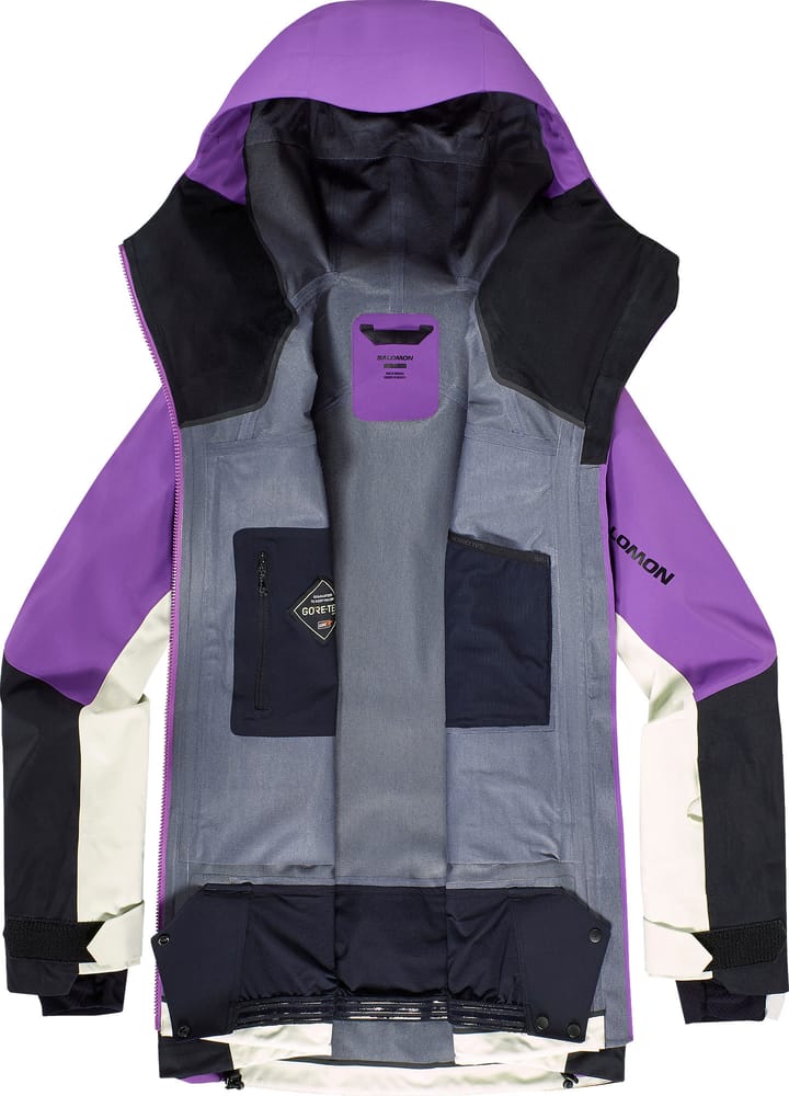 Women's Moon Patrol GORE-TEX Jacket Royal Purple/Almond Milk/ Salomon