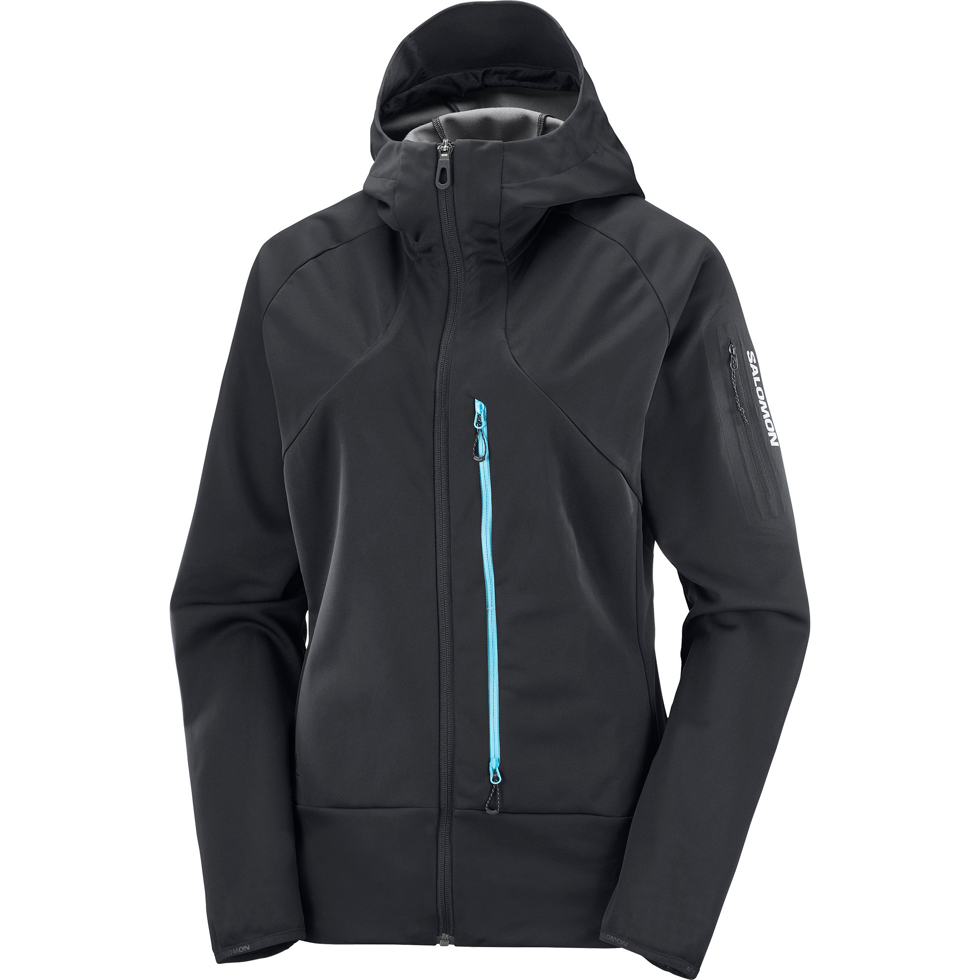 Salomon Women’s MTN GORE-TEX Softshell Jacket DEEP BLACK/BLUEFISH/