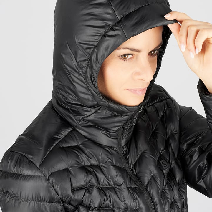 Salomon Women's Outline Down Hoodie Black Salomon Salomon Women's Outline Down Hoodie Black Salomon