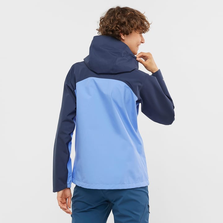 Salomon Women's Outline Gore-Tex 2.5L Jacket Mood Indigo/Provence Salomon