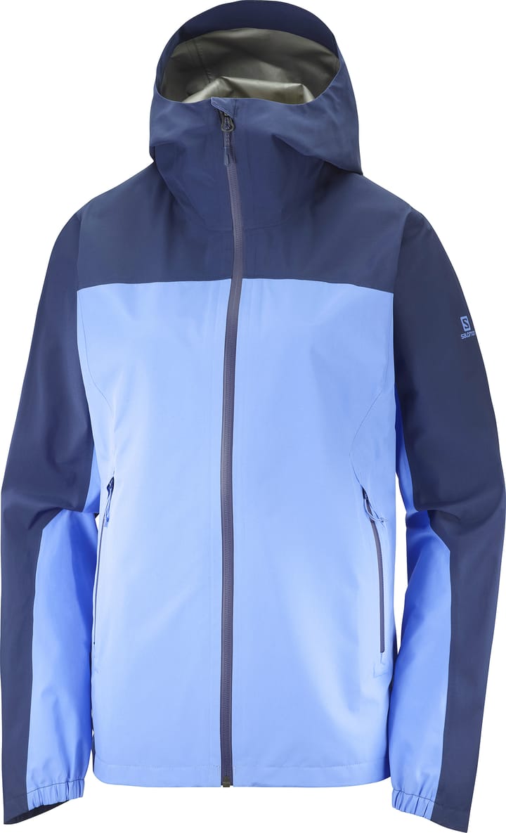 Salomon Women's Outline Gore-Tex 2.5L Jacket Mood Indigo/Provence Salomon