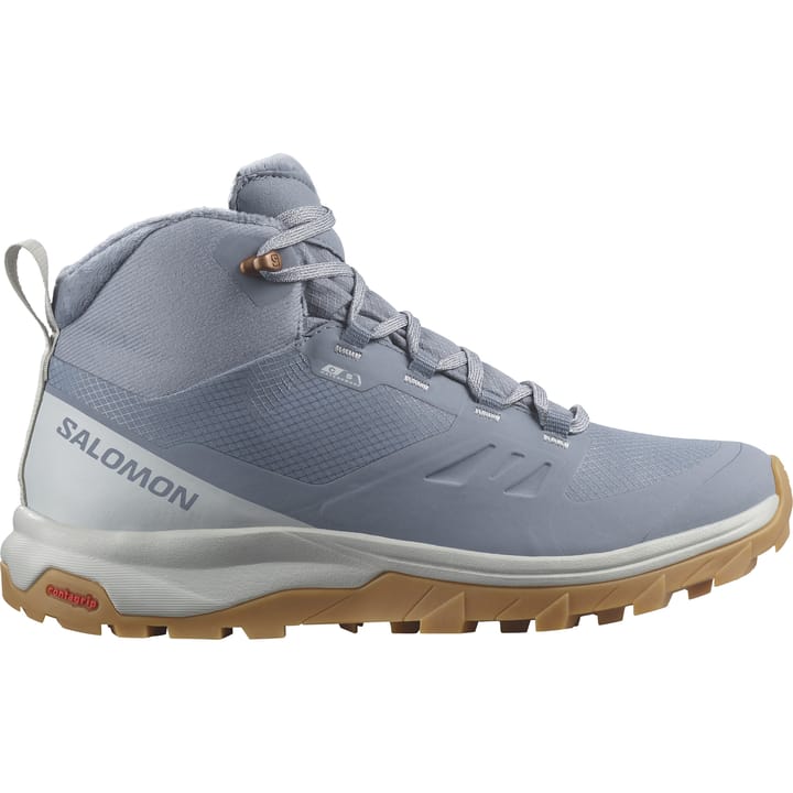 Salomon Women's Outsnap Climasalomon Waterproof Flint Stone/Pearl Blue/Gum3 Salomon