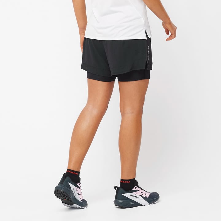 Salomon Women's Sense Aero 2in1 Shorts Deep Black Salomon