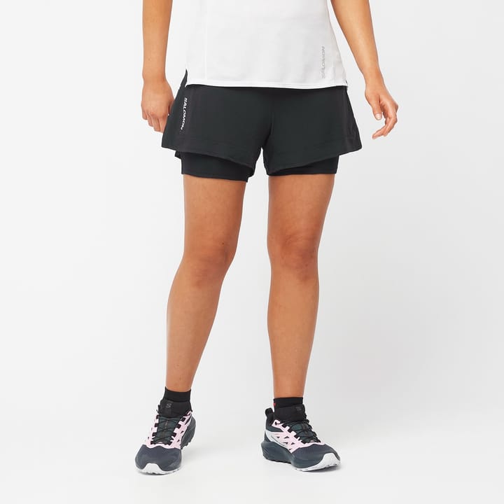 Salomon Women's Sense Aero 2in1 Shorts Deep Black Salomon