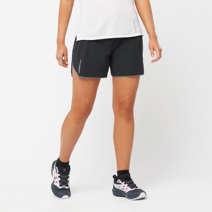 Salomon Women's Sense Aero 5'' Shorts Deep Black Salomon