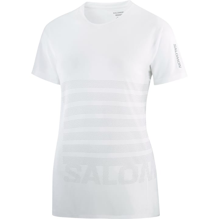 Salomon Women's Sense Aero Graphic Tee White Salomon