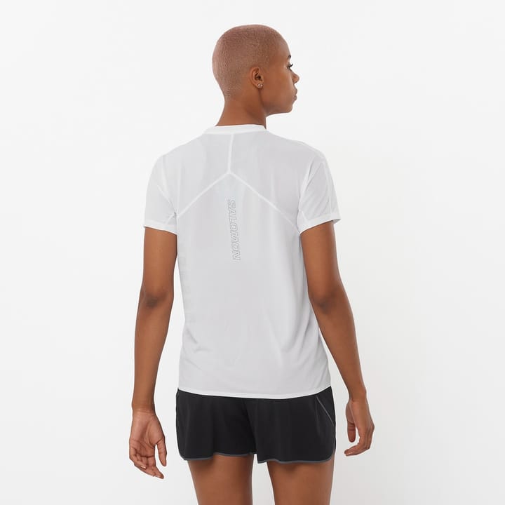 Salomon Women's Sense Aero Graphic Tee White Salomon