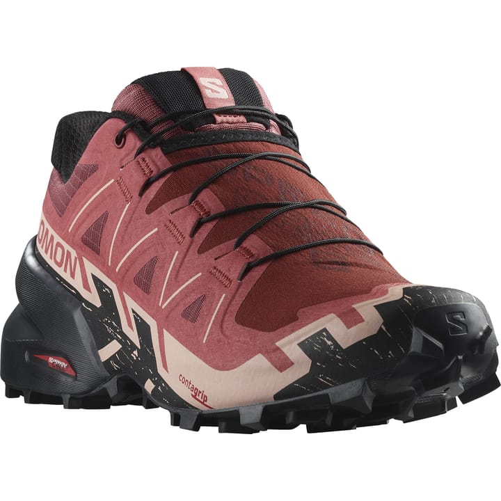 Salomon Women's Speedcross 6 Cow Hide/Black/English Rose Salomon