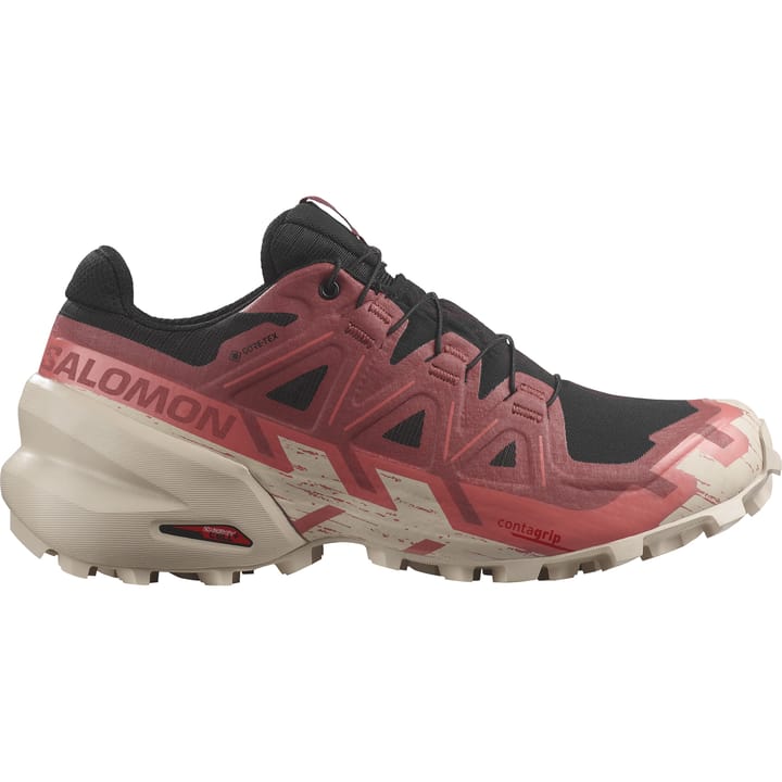 Salomon Women's Speedcross 6 GORE-TEX Black/Cow Hide/Faded Rose Salomon