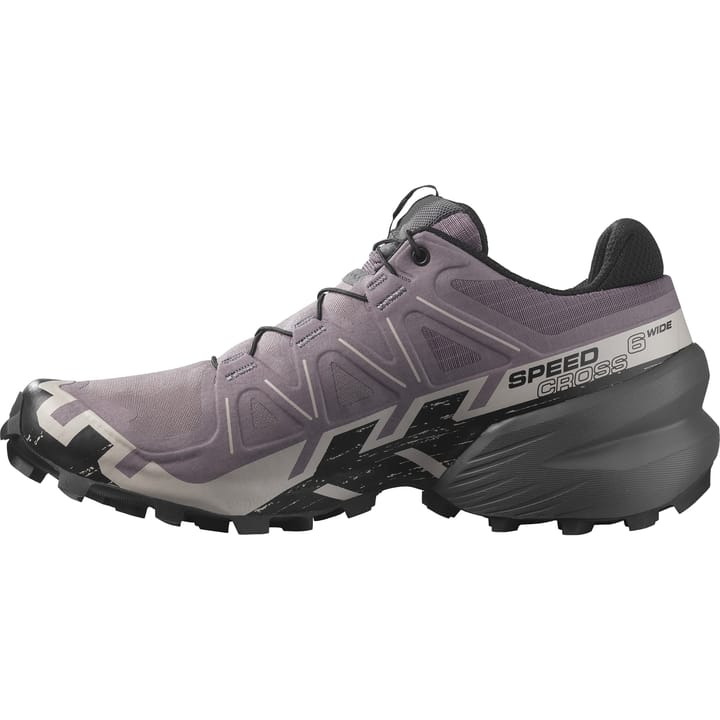 Salomon Women's Speedcross 6 Wide Moonscape/Black/Ashes Of Roses Salomon