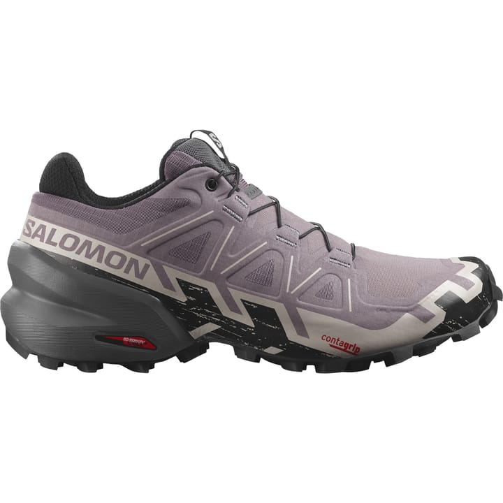 Salomon Women's Speedcross 6 Wide Moonscape/Black/Ashes Of Roses Salomon