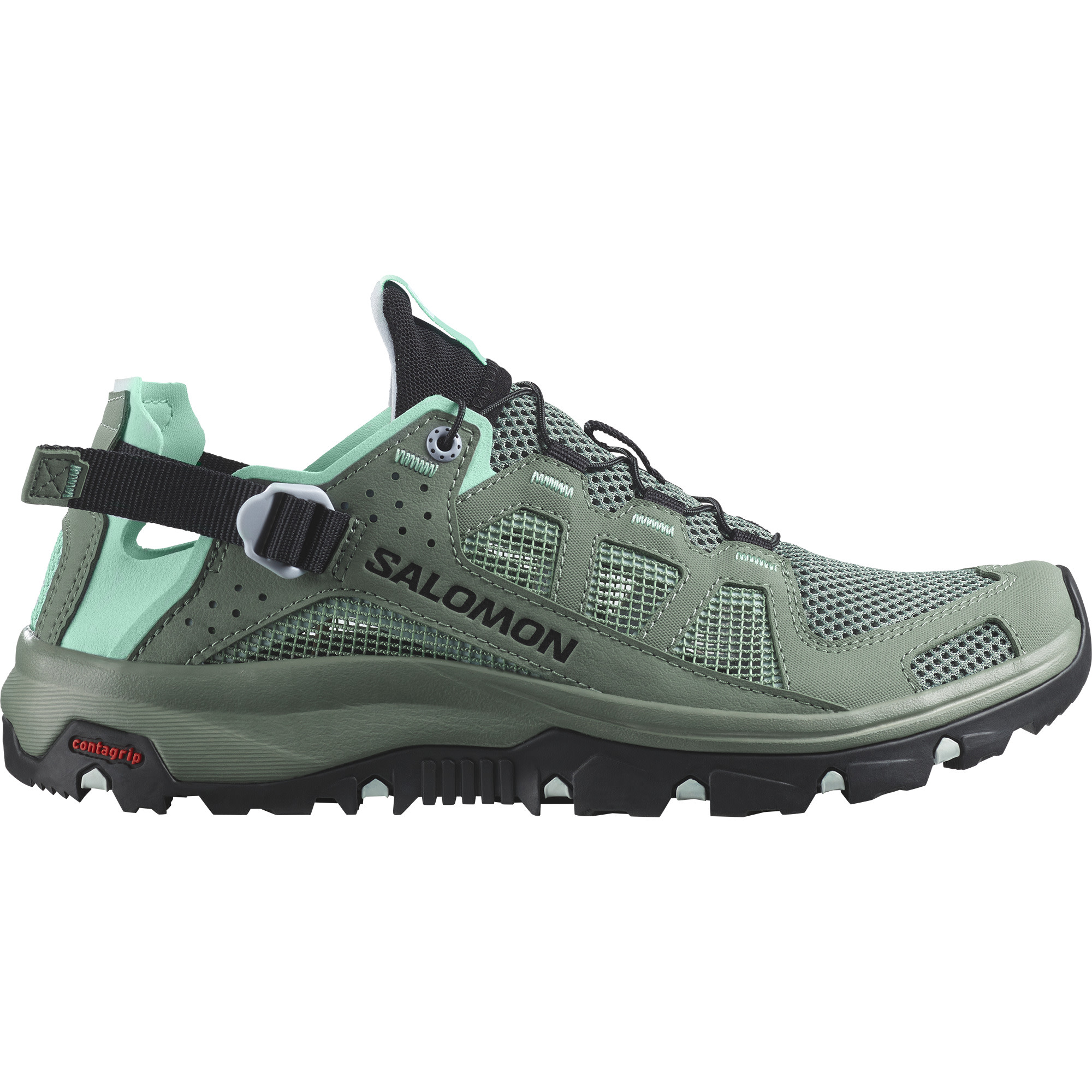 Salomon Women’s Techamphibian 5 Laurel Wreath/Arctic Ice/Marine Blu