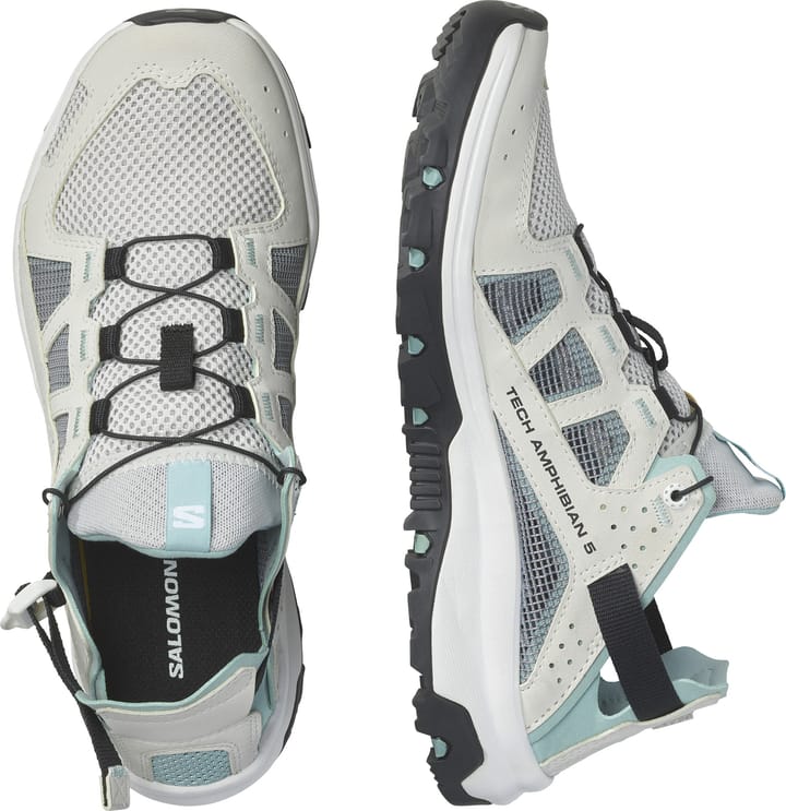 Salomon Women's Techamphibian 5 Lunar Rock/Aquifer/White Salomon Salomon Women's Techamphibian 5 Lunar Rock/Aquifer/White Salomon