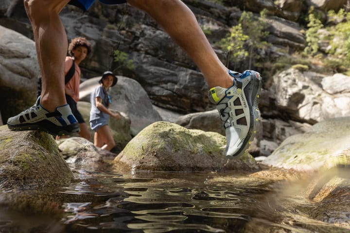 Salomon Women's Techamphibian 5 Lunar Rock/Aquifer/White Salomon Salomon Women's Techamphibian 5 Lunar Rock/Aquifer/White Salomon