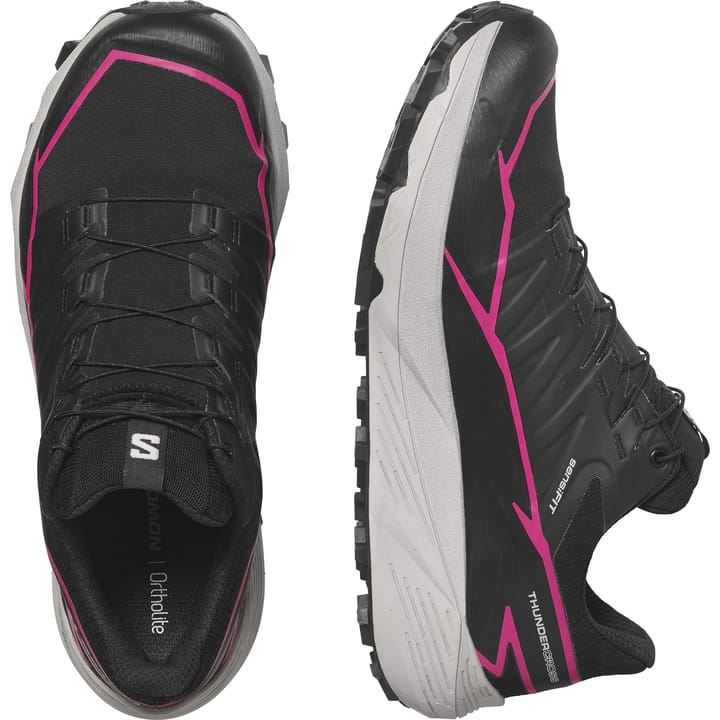 Salomon Women's Thundercross GORE-TEX Black/Black/Pink Glo Salomon
