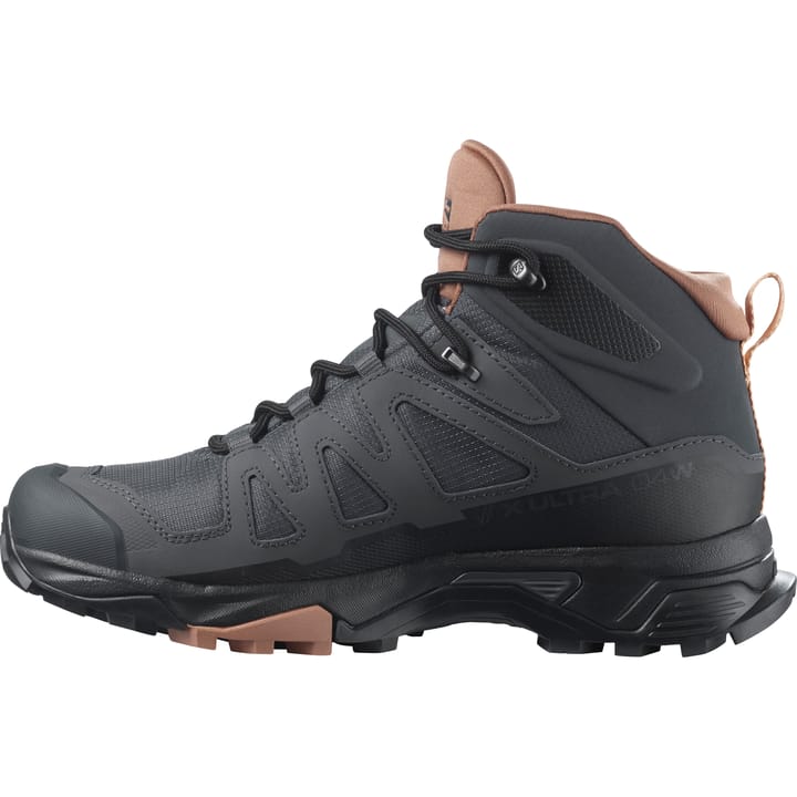 Salomon Women's X Ultra 4 Mid GORE-TEX Ebony/Mocha Mousse/Almond Cream Salomon Salomon Women's X Ultra 4 Mid GORE-TEX Ebony/Mocha Mousse/Almond Cream Salomon
