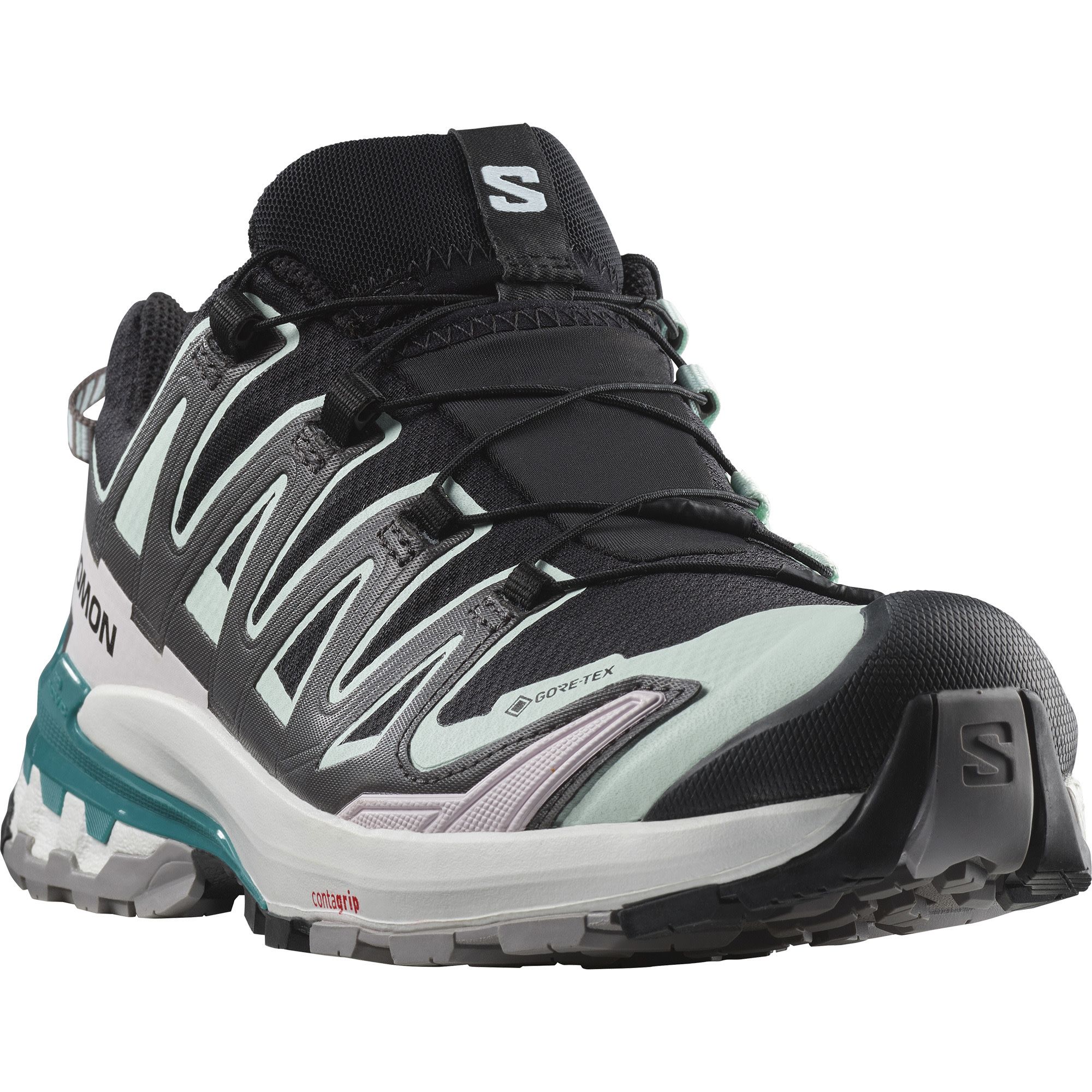 Salomon Women's XA Pro 3D V9 GORE-TEX Black/Bleached Aqua