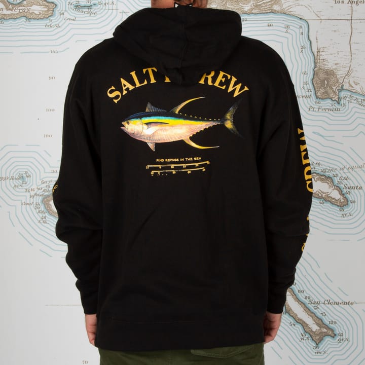 Men's Ahi Mount Fleece Black Salty Crew