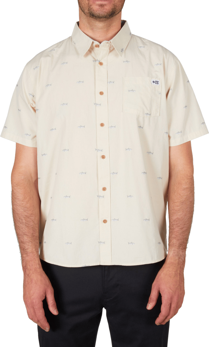 Men's Bruce Short-Sleeve Woven Natural Salty Crew