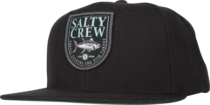 Current 6 Panel Black Salty Crew