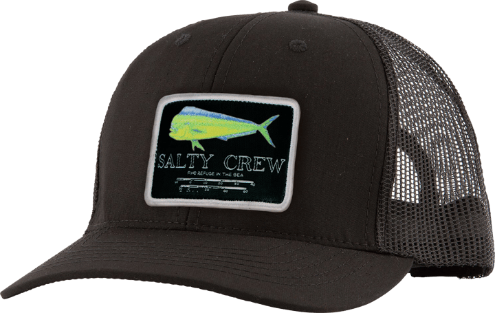 Salty Crew Mahi Mount Retro Trucker Black Salty Crew