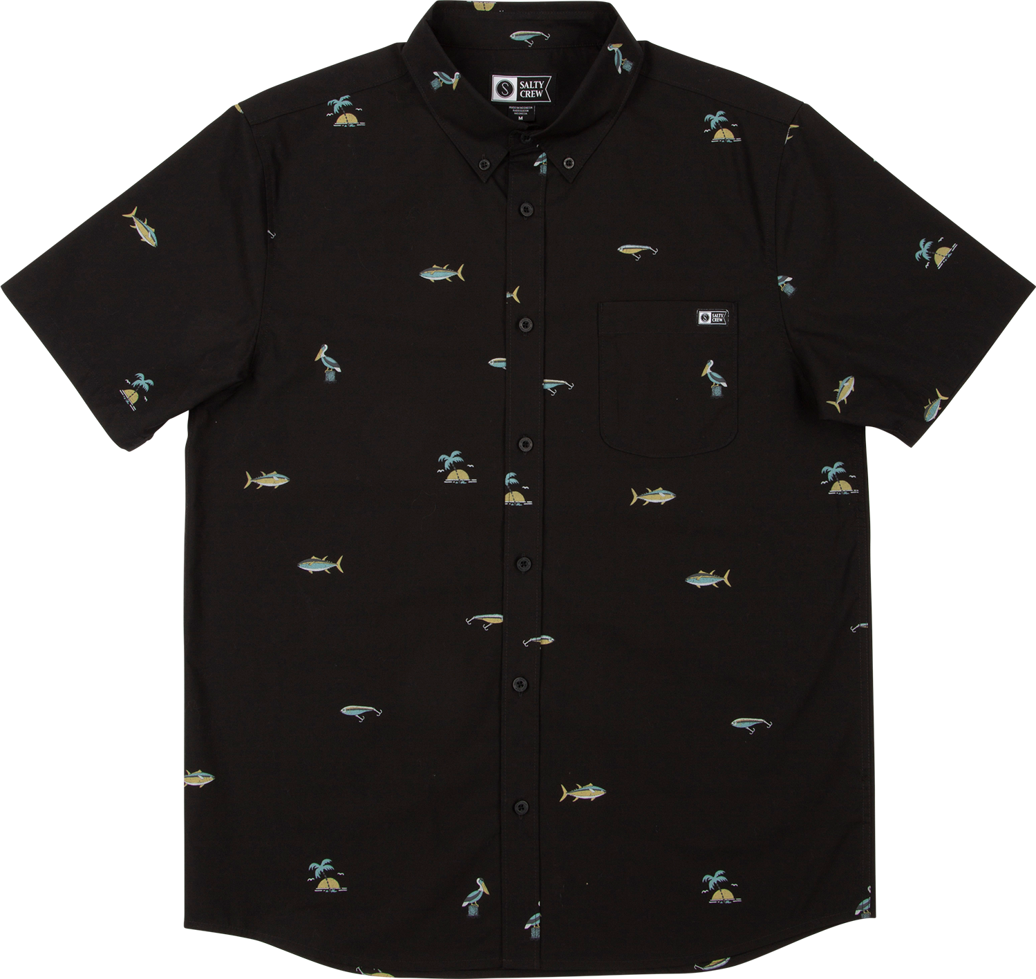 Salty Crew Men's Markets Ss Woven