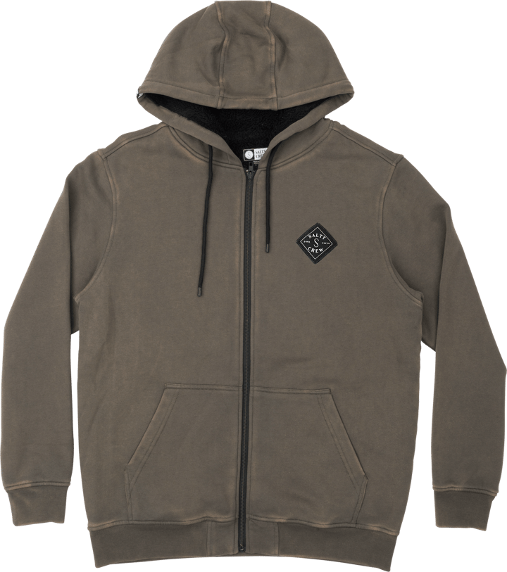 Salty Crew Men's Shelter Sherpa Fleece Tar Salty Crew