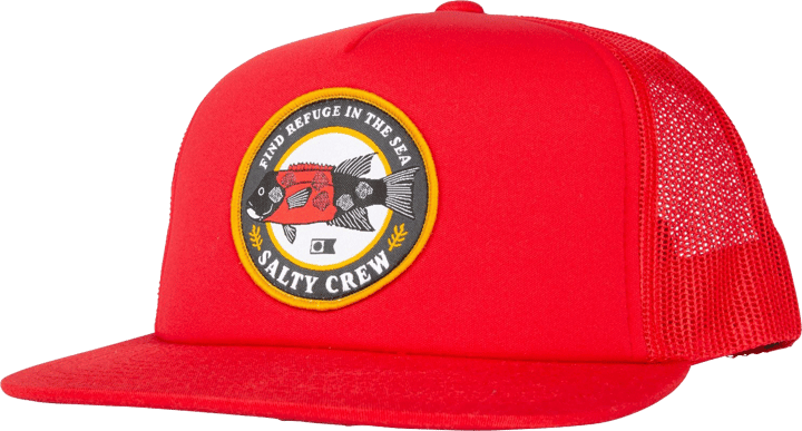 Sheepy Foamy Trucker Red Salty Crew