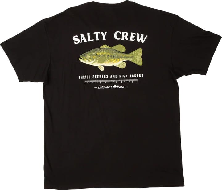 Salty Crew Men's Bigmouth Short-Sleeve Premium Tee Black Salty Crew