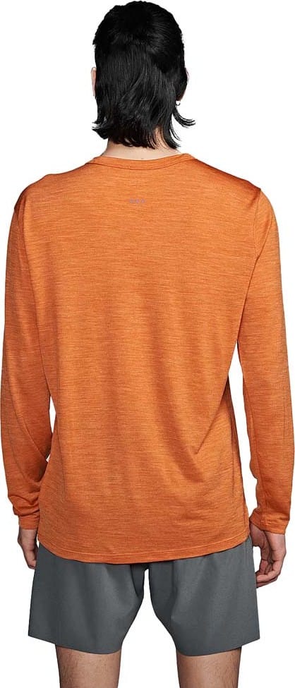 Saucony Men's Peregrine Merino Long Sleeve Amber Heather Saucony Saucony Men's Peregrine Merino Long Sleeve Amber Heather Saucony