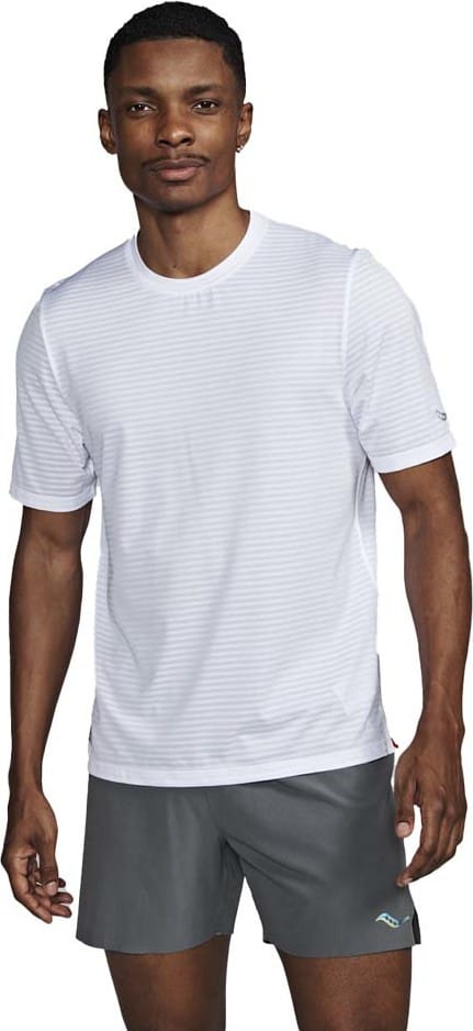 Saucony Men's Kinvara Short Sleeve White Saucony Saucony Men's Kinvara Short Sleeve White Saucony