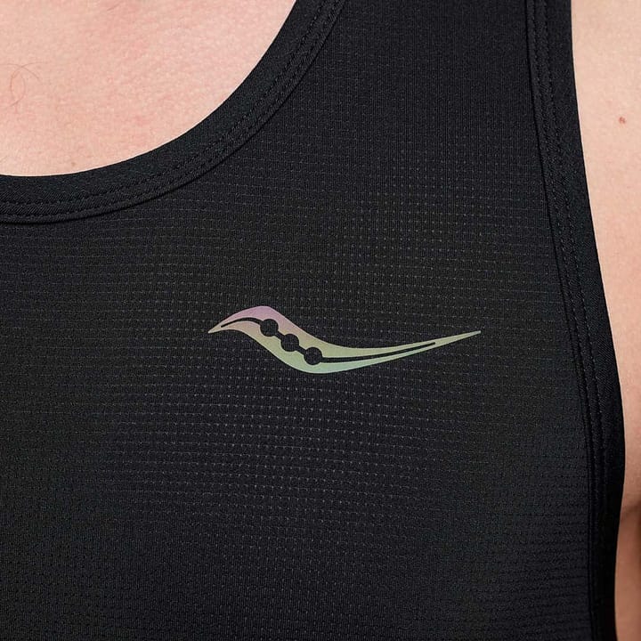 Saucony Men's Stopwatch Singlet Black Saucony Saucony Men's Stopwatch Singlet Black Saucony