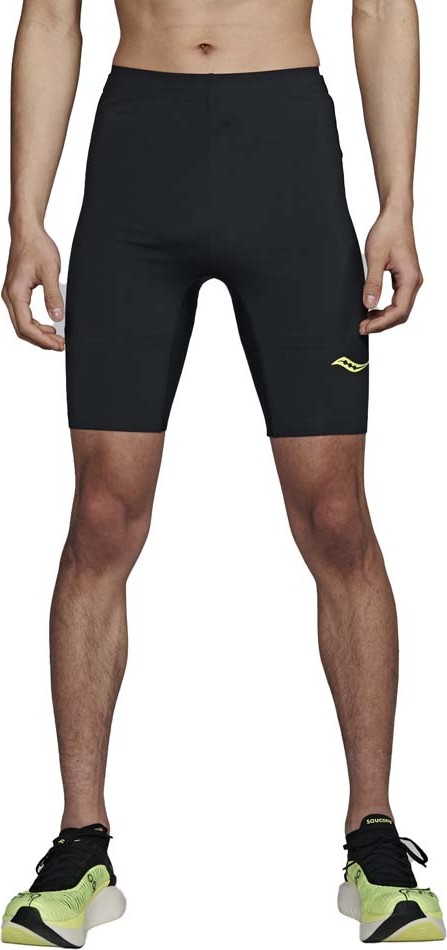 Saucony Men's Endorphin Half Tight Black Treningsshorts S