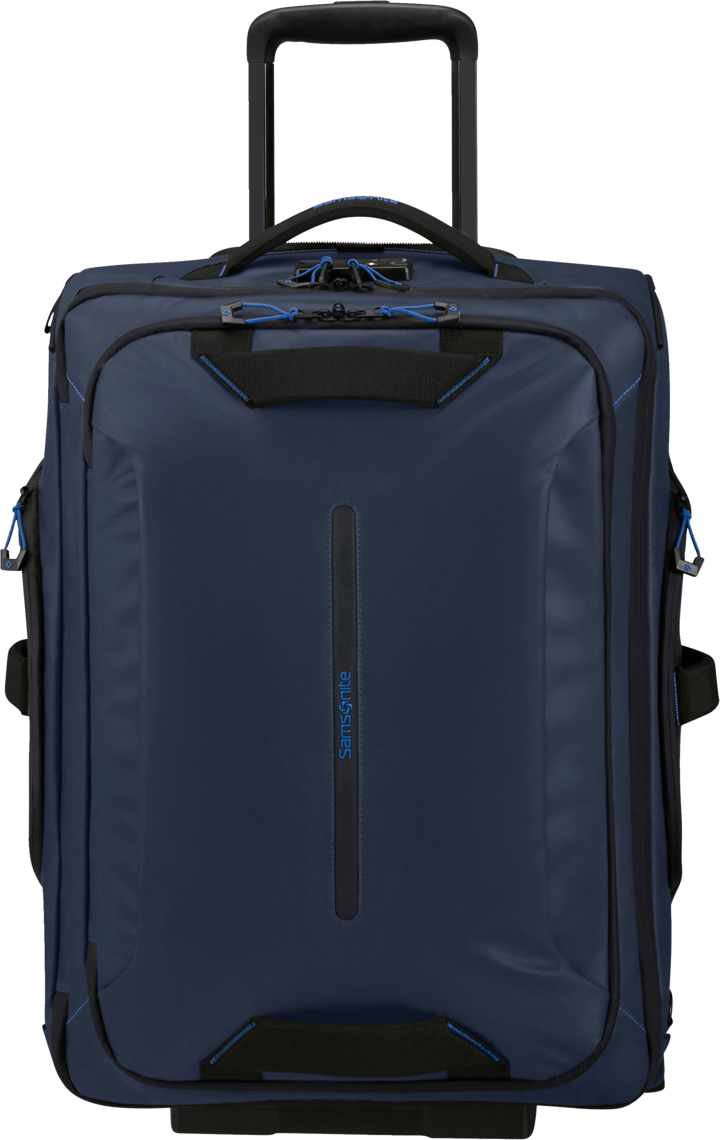 Samsonite Ecodiver Duffle with wheels 55cm backpack Blue Nights Samsonite