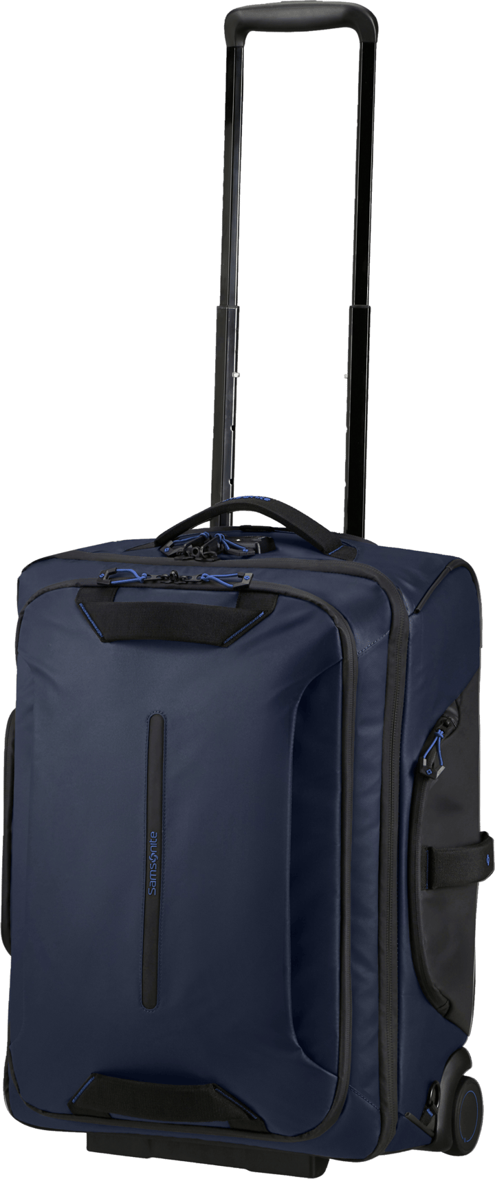 Samsonite Ecodiver Duffle with wheels 55cm backpack Blue Nights Samsonite