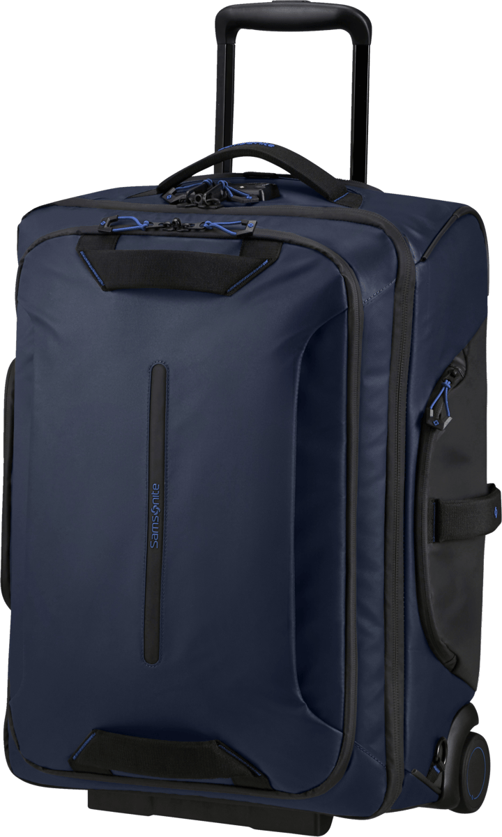 Samsonite Ecodiver Duffle with wheels 55cm backpack Blue Nights Samsonite