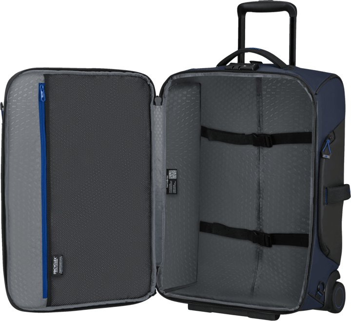 Samsonite Ecodiver Duffle with wheels 55cm backpack Blue Nights Samsonite
