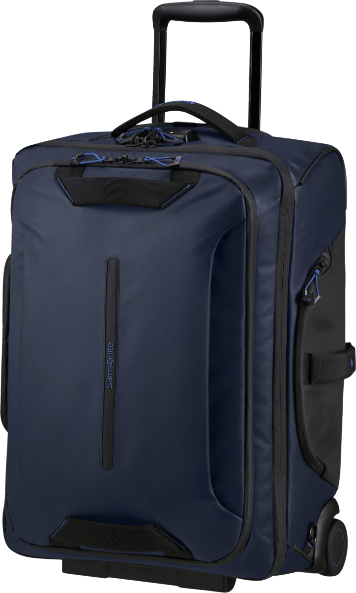 Ecodiver Duffle with wheels 55cm backpack Blue Nights Samsonite