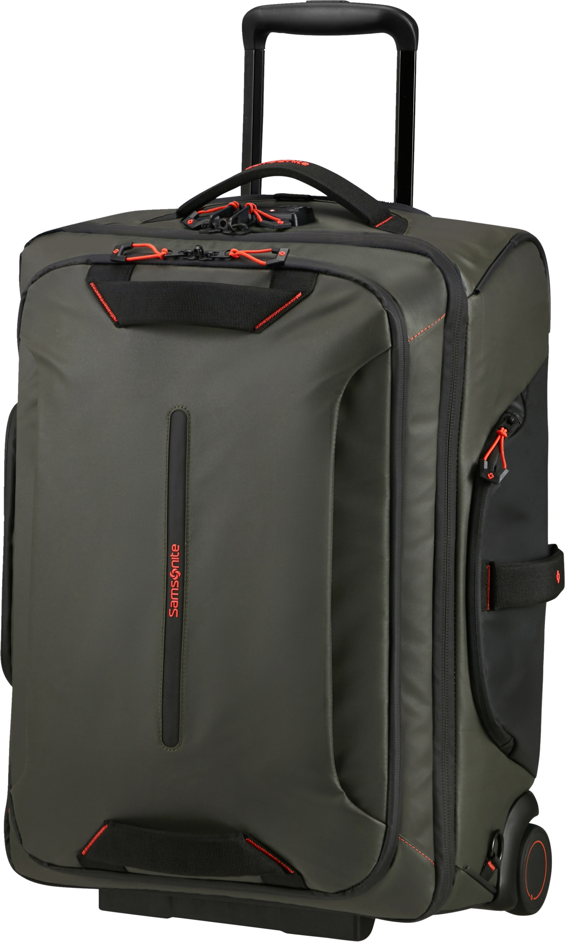 Samsonite Ecodiver Duffle with wheels 55cm backpack Climbing Ivy