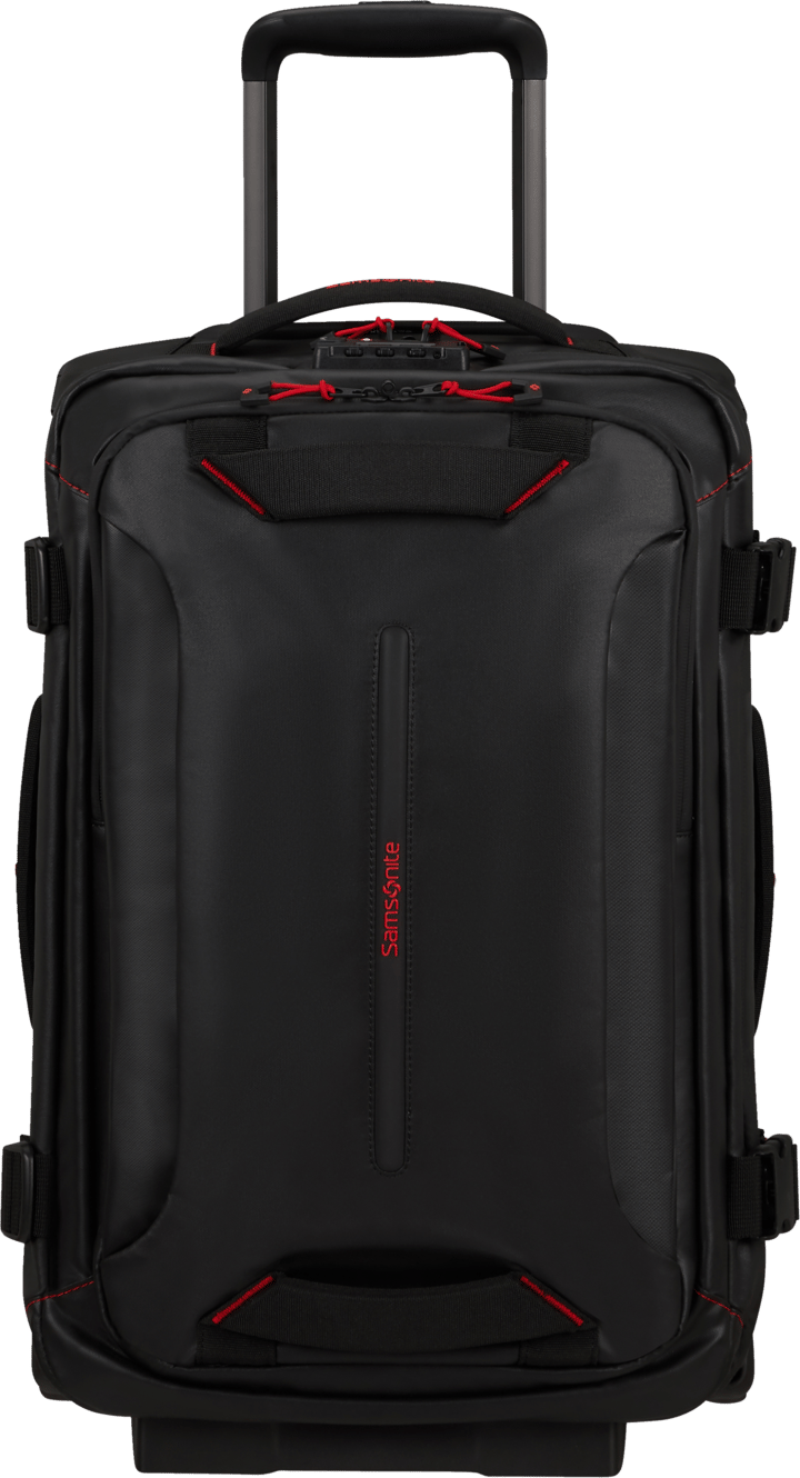 Samsonite Ecodiver Duffle with wheels double frame 55cm Black Samsonite
