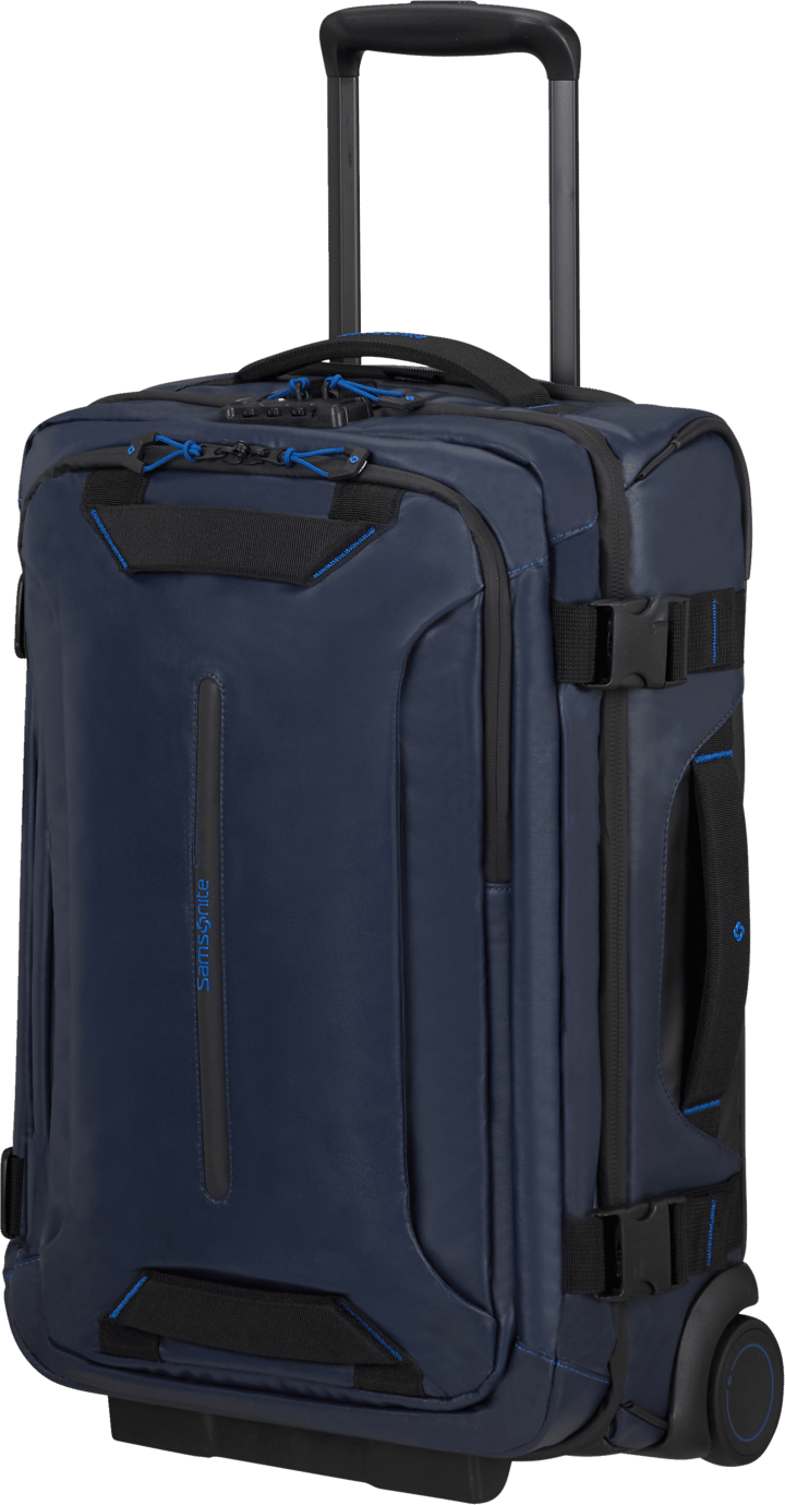 Samsonite Ecodiver Duffle with wheels double frame 55cm Blue Nights Samsonite