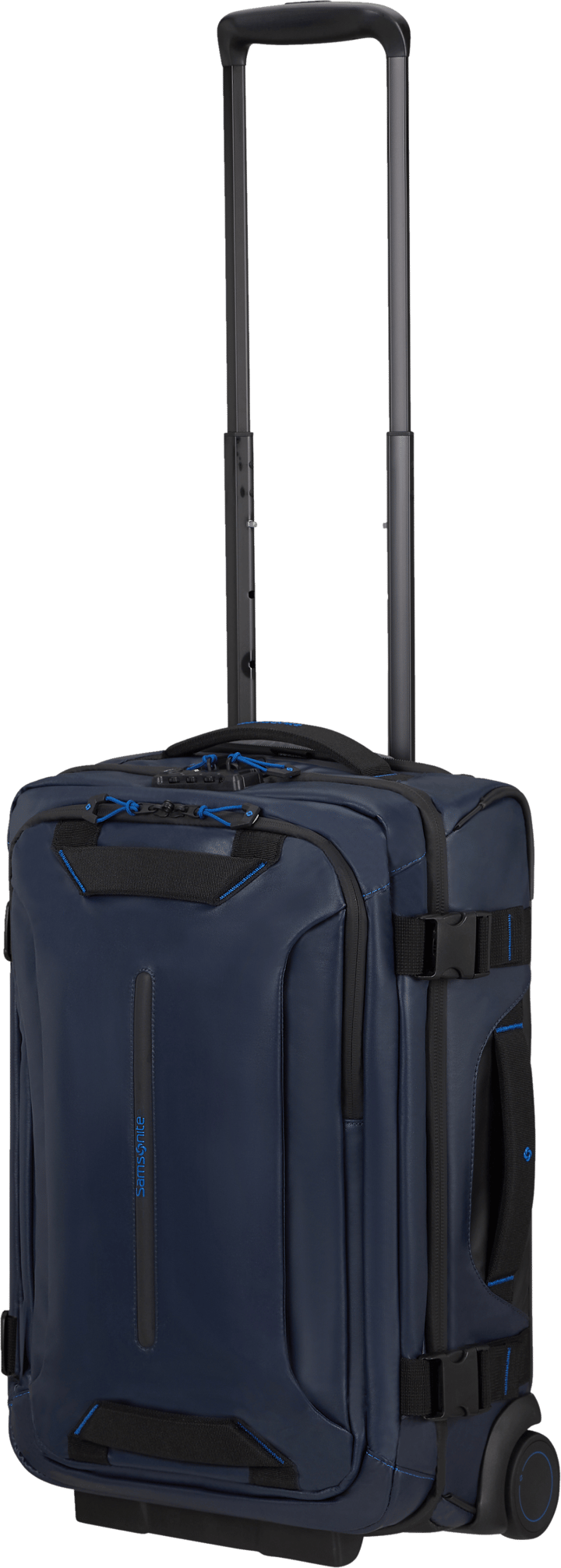 Samsonite Ecodiver Duffle with wheels double frame 55cm Blue Nights Samsonite