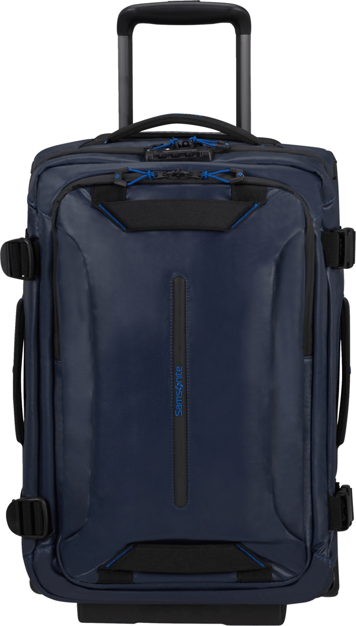 Samsonite Ecodiver Duffle with wheels double frame 55cm Blue Nights Samsonite