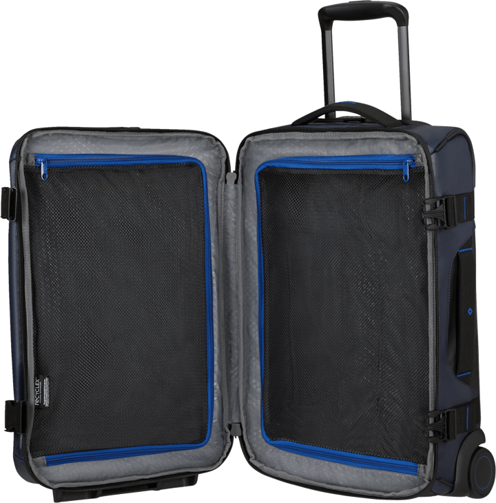 Samsonite Ecodiver Duffle with wheels double frame 55cm Blue Nights Samsonite