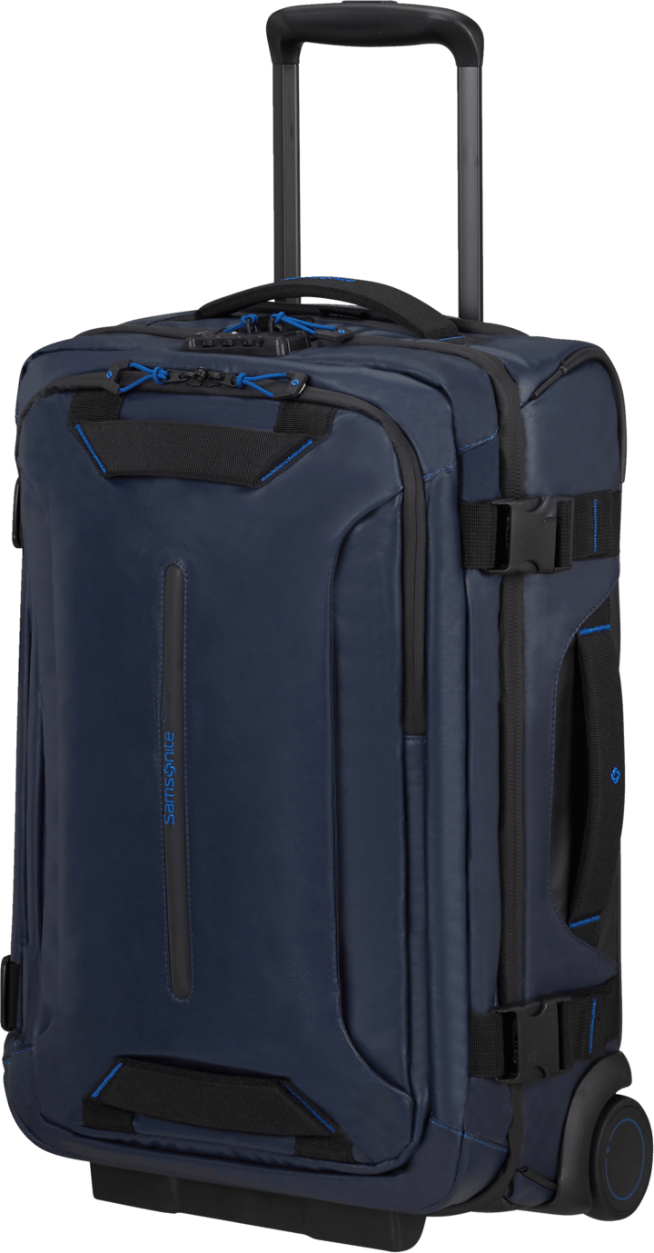 Ecodiver Duffle with wheels double frame 55cm Blue Nights Samsonite