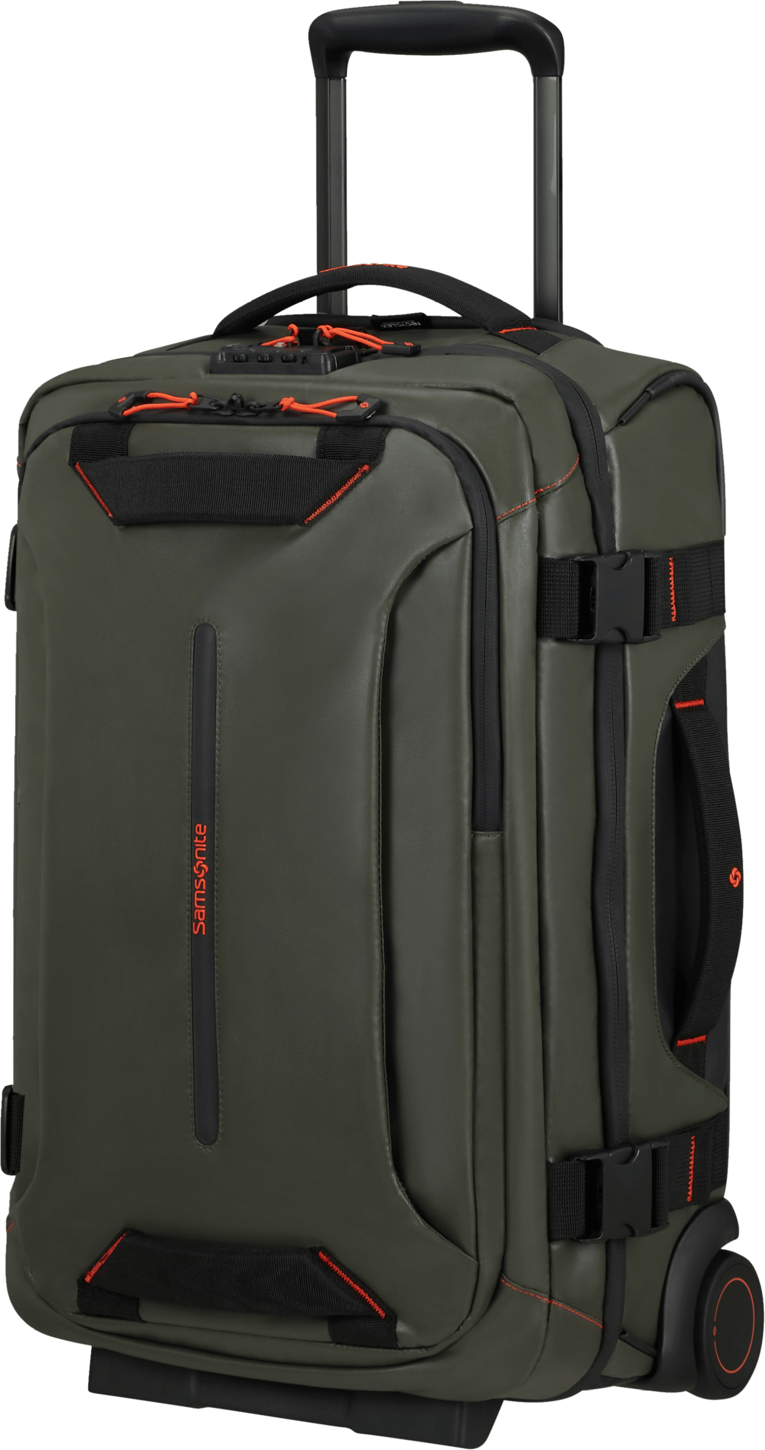 Samsonite Ecodiver Duffle with wheels double frame 55cm Climbing Ivy