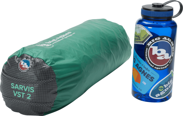 Big Agnes Sarvis Vst 2 Asphalt/mint Leaf Big Agnes