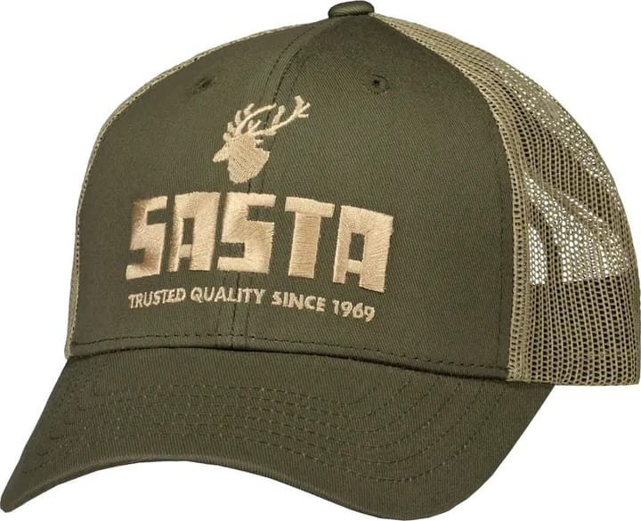 Sasta Deer Cap Forest Green/ Khaki Brown Sasta