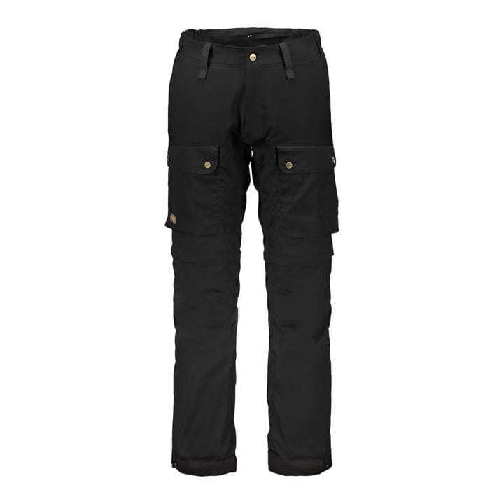 Men's Vaski Zip Trousers Black Sasta